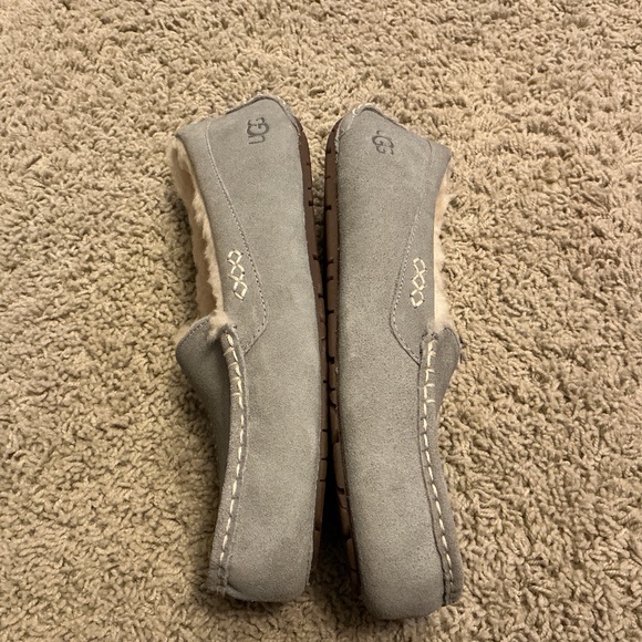 Women's Ansley Slip On Moccasin Slippers Size US 12D Grey - Picture 5 of 7